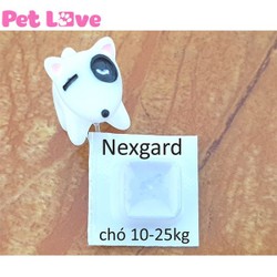 Hộp thuốc NexGard trị ve 10-25kg