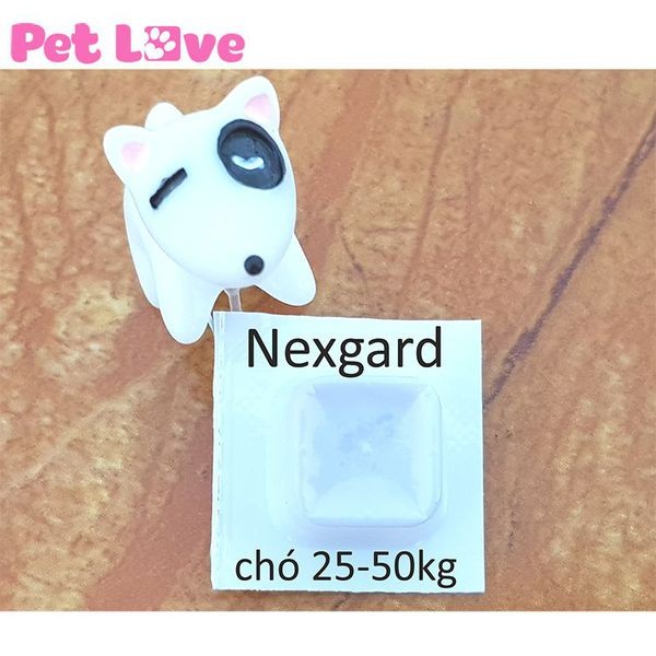 Hộp thuốc NexGard trị ve 25-50kg