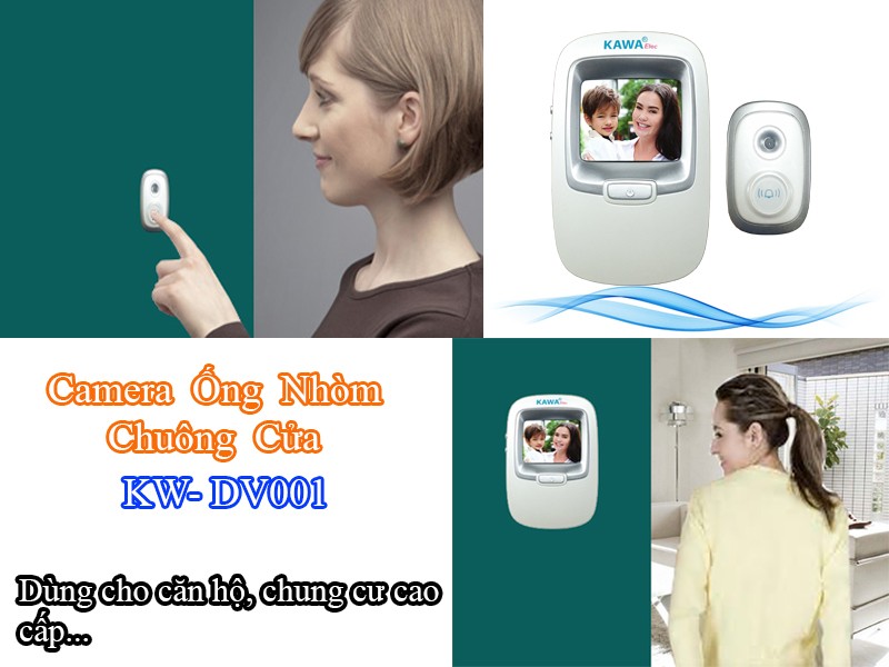 Chuông cửa hình Kawa KW-DV001