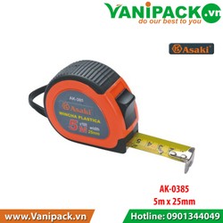 Thước kéo nền vàng cao cấp Asaki AK-0385
