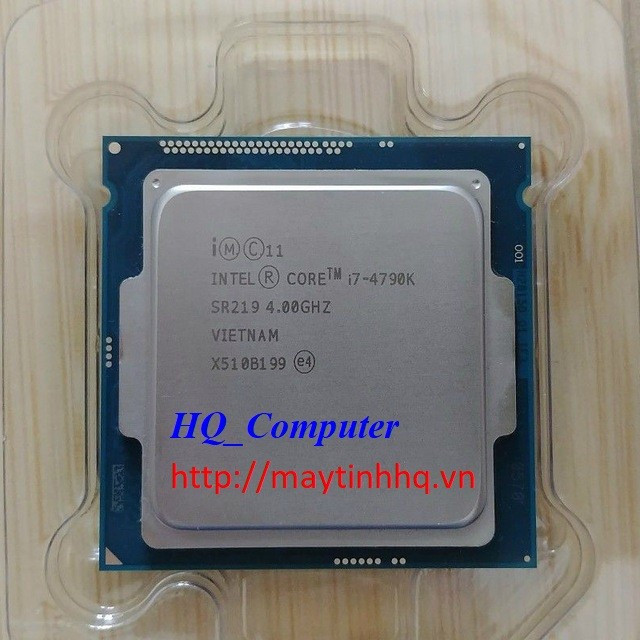Bộ vi xử lý - CPU Core i7 4790K - 4.4GHz - 8MB Cache