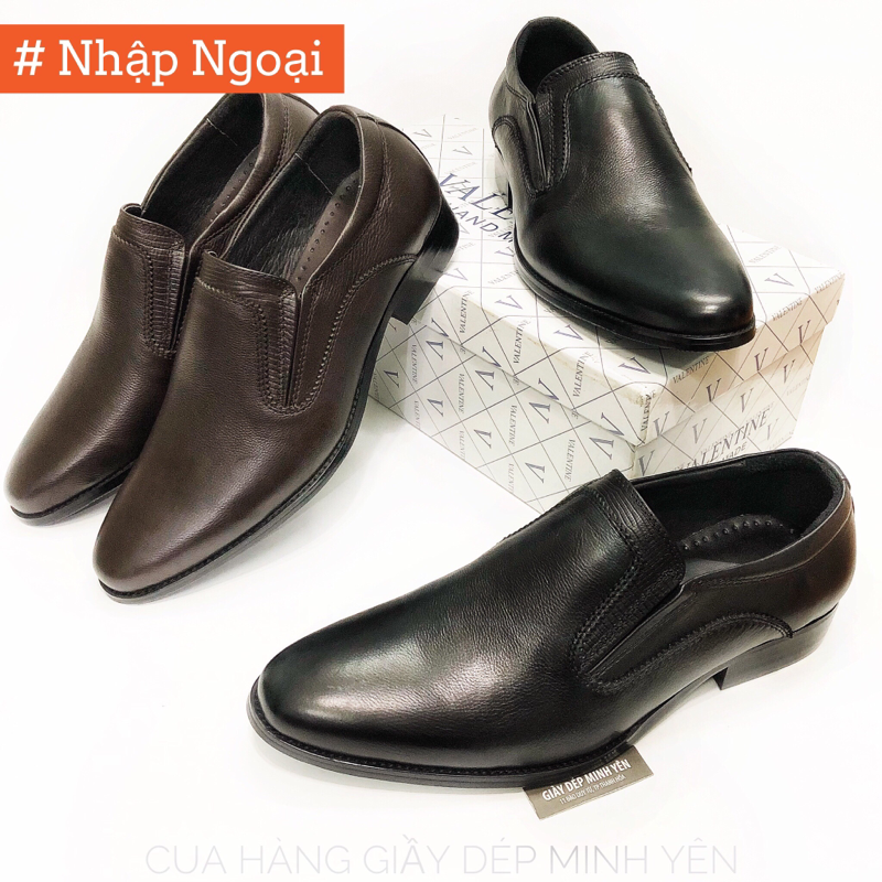 GIẦY NHẬP NGOẠI - GIẦY DA CAO CẤP - GIÂY TÂY VALENTINE 1587