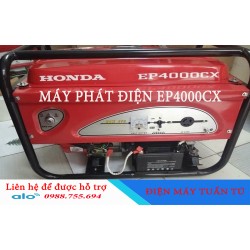 Máy phát điện honda ep4000cx - 3kva có đề nổ giật nổ