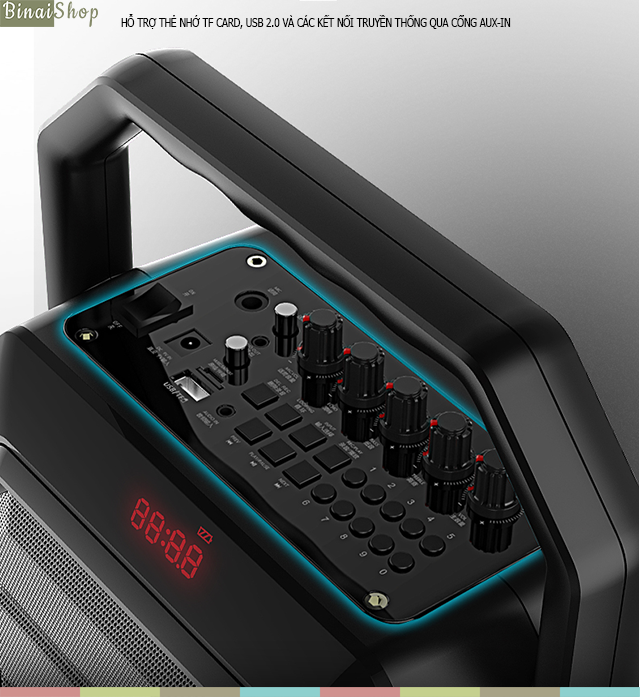 Loa karaoke bluetooth kiêm trợ giảng Shidu H2