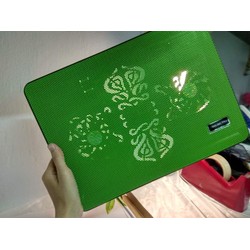 Quạt tản nhiệt + tặng lót chuột tích hợp thổi mát Laptop
