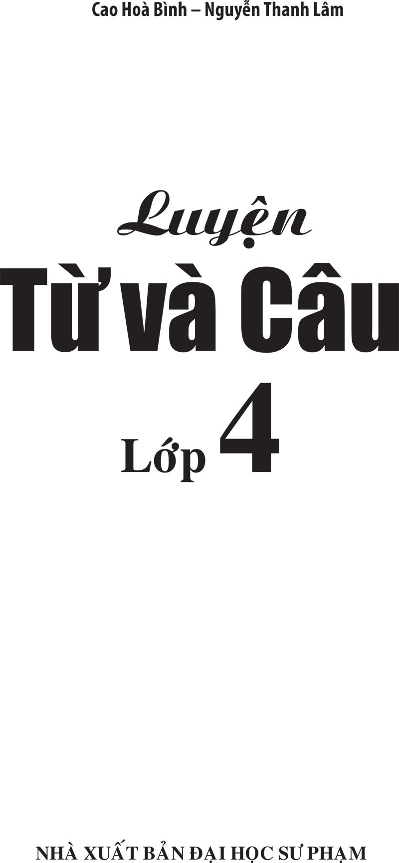 Luyện Từ Và Câu Lớp 4
