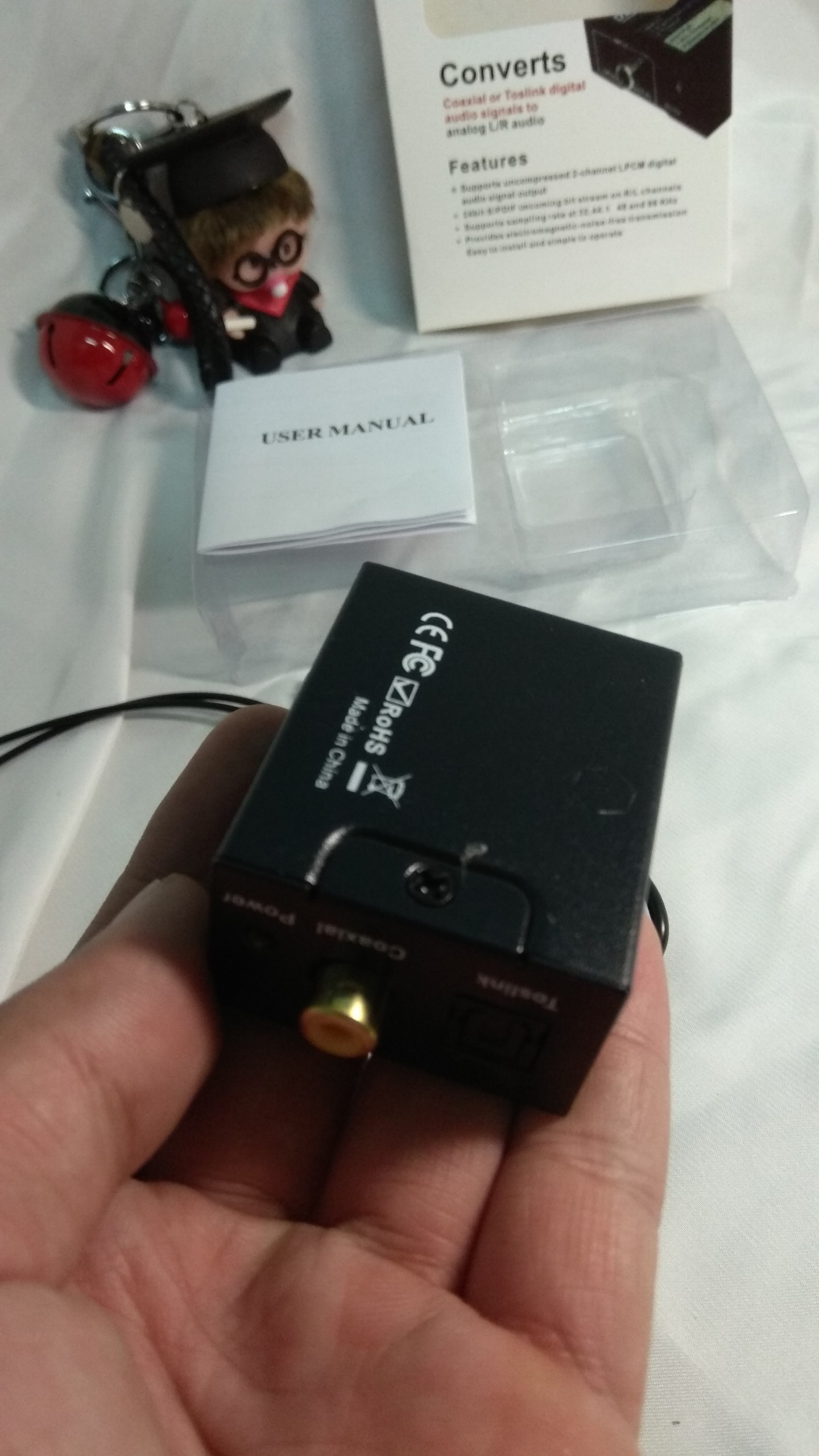 Box chuyển đổi tín hiệu Optical sang Audio AV