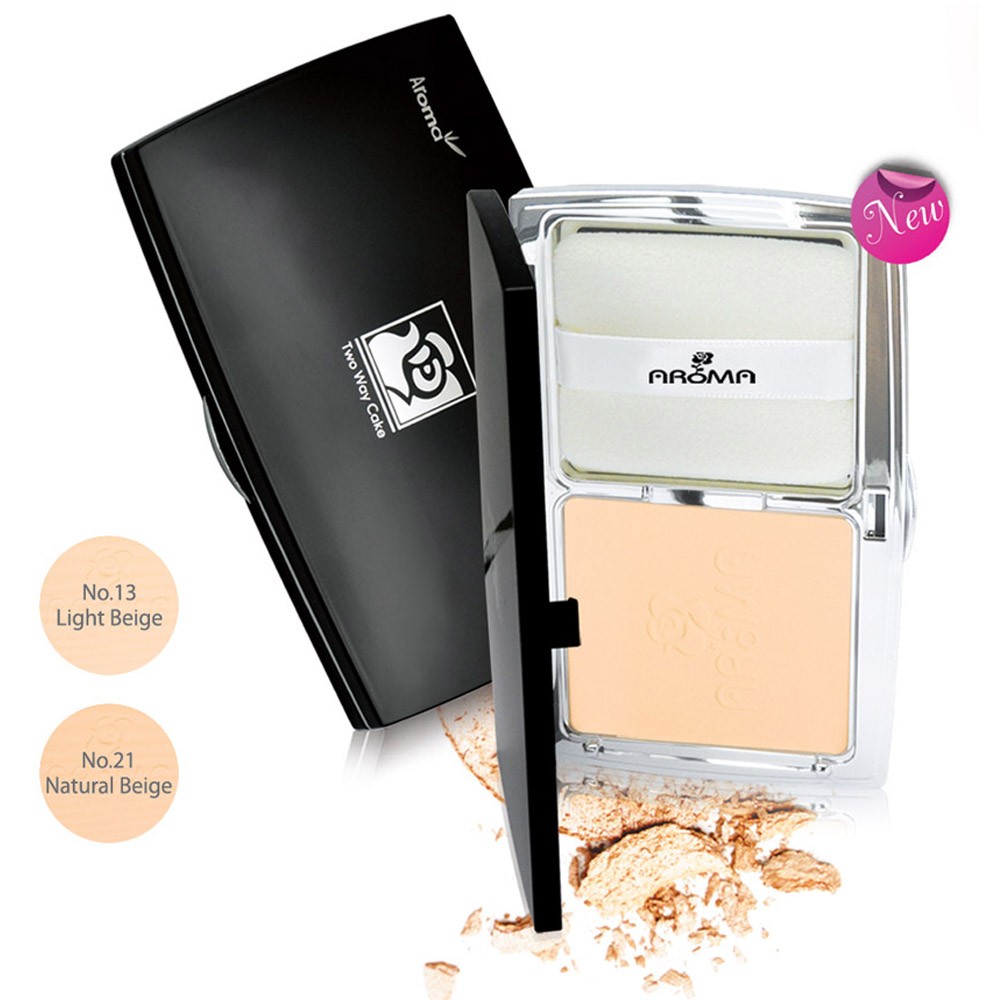 Phấn phủ Aroma Two Way Cake No.21 Da bình thường