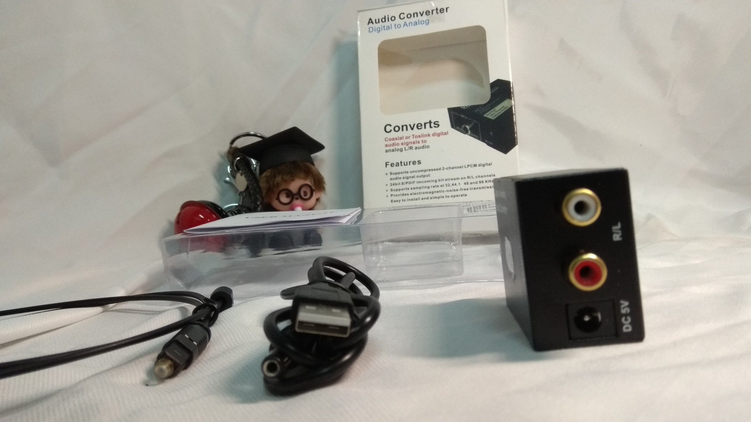Box chuyển đổi tín hiệu Optical sang Audio AV