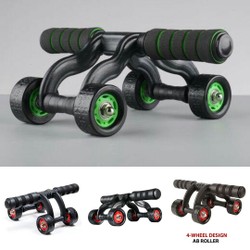 Dụng cụ tập bụng con lăn 4 bánh chịu lục 300kg
