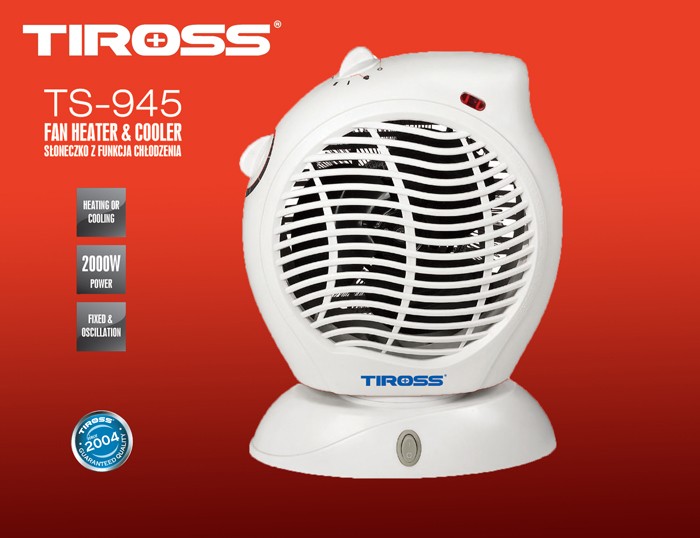 Quạt sưởi Tiross TS945 2 chiều