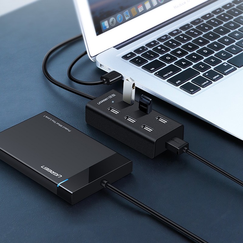 Bộ chia USB 2.0 ra 7 cổng Ugreen 30370