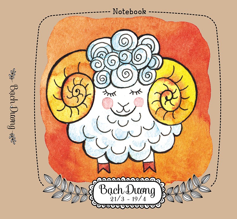 Notebook: 12 cung hoàng đạo - Bạch Dương