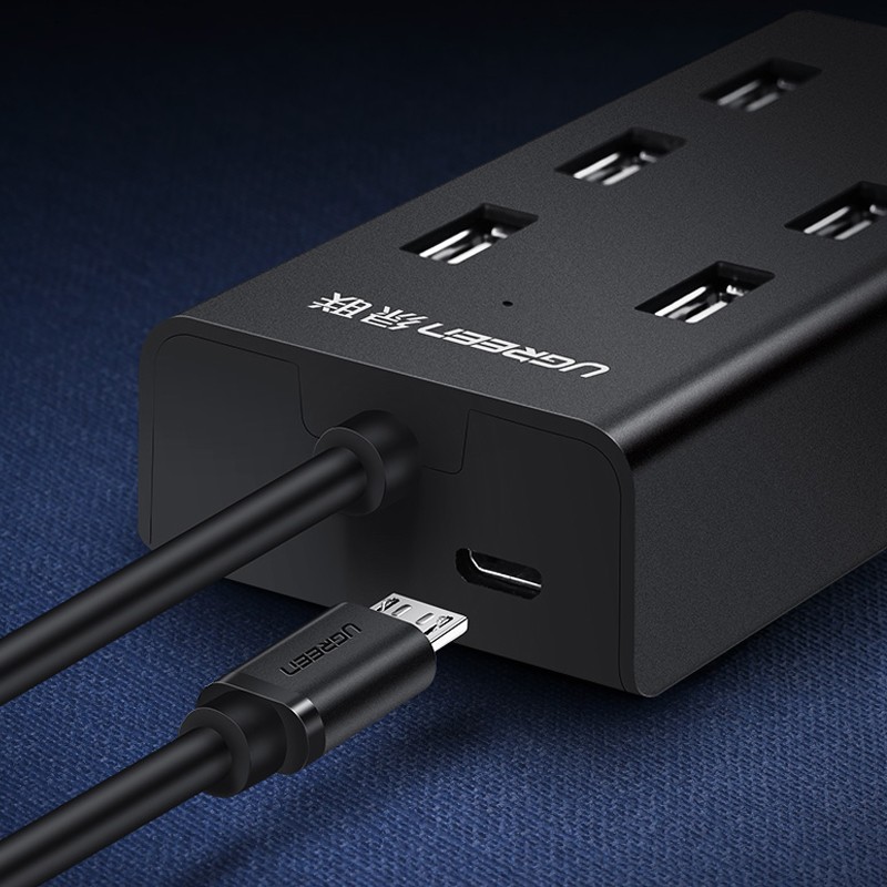 Bộ chia USB 2.0 ra 7 cổng Ugreen 30370