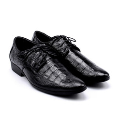 Giày Tây Nam Vân Cá Sấu Huy Hoàng 7128