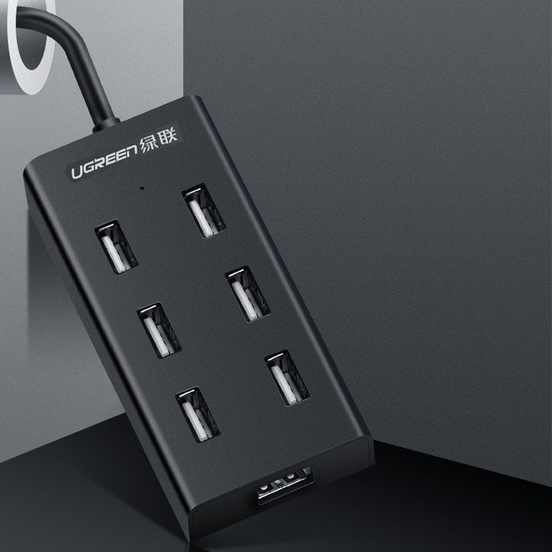 Bộ chia USB 2.0 ra 7 cổng Ugreen 30370