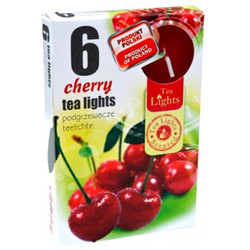 Hộp 6 nến thơm Tea lights Admit Cherry ADM6923 Hương quả anh đào