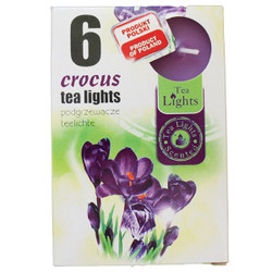 Hộp 6 nến thơm Tea lights Admit Violet ADM6848 Hương hoa phi yến