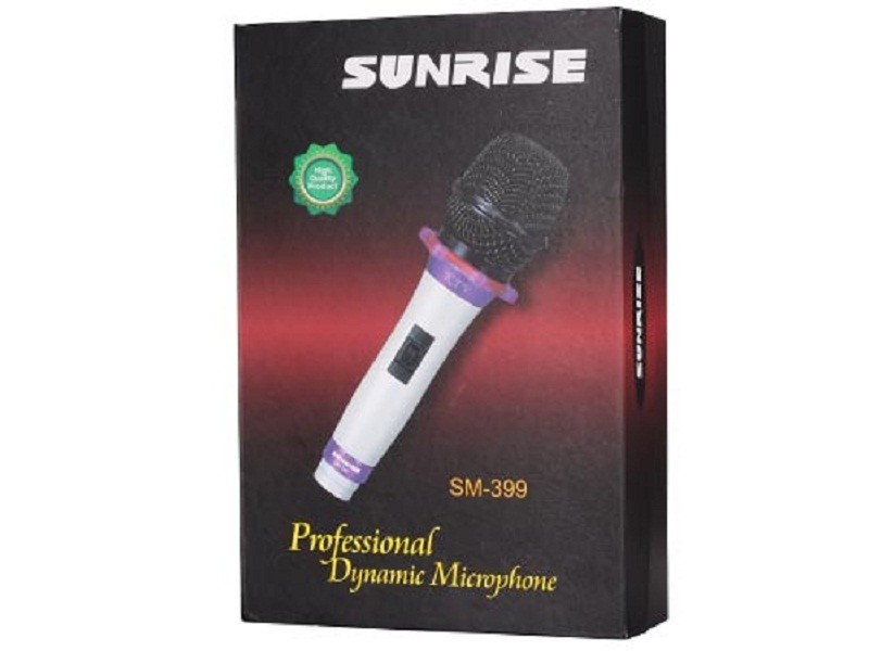 Micro karaoke có dây Sunrise SM-399