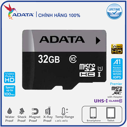 Thẻ nhớ MicroSDHC ADATA Class 10 32GB