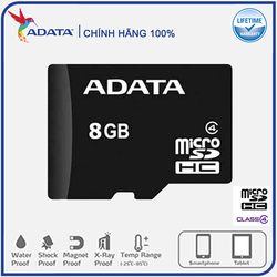 Thẻ nhớ MicroSDHC ADATA Class 4 8GB