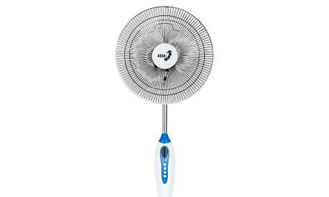 Quạt hoạt động với công suất 45W cùng 5 cánh quạt