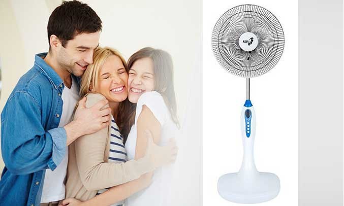 quạt Happys đem đến sự thoải mái và tiện lợi nhất cho người sử dụng.
