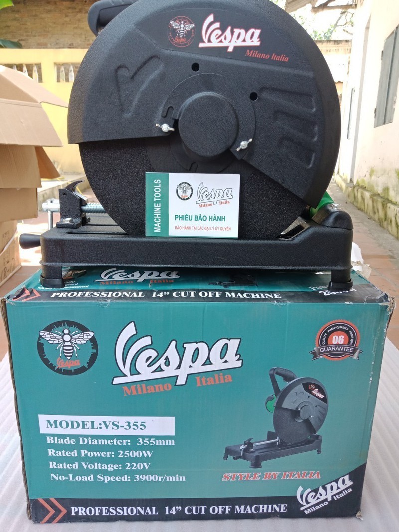 Máy cắt sắt Bàn Vespa 2500w _Italia (Mã SP: Máy cắt sắt Bàn Ves)