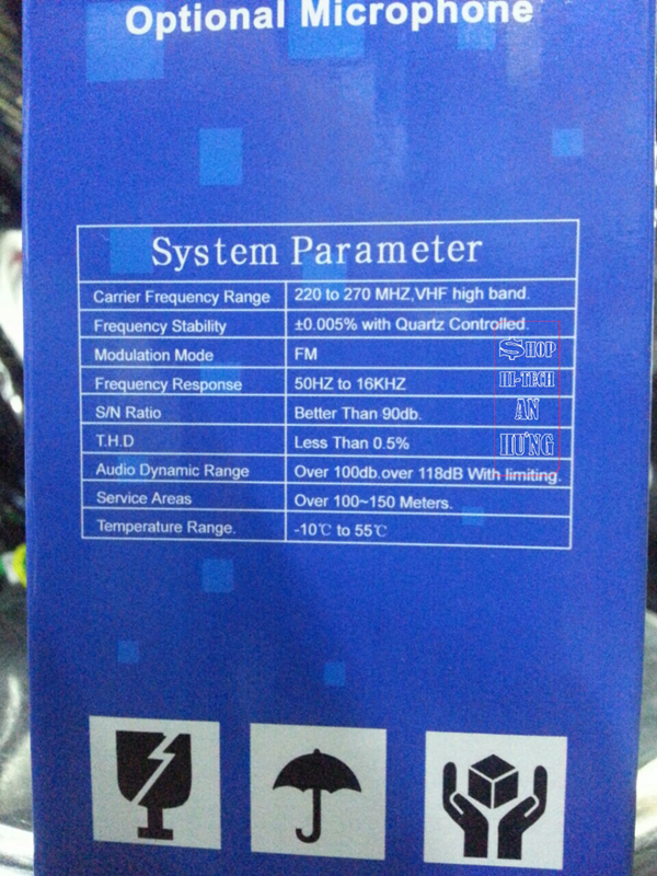 Micro karaoke không dây Shure DL 868