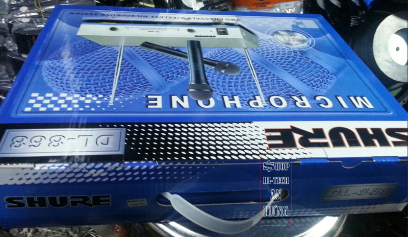 Micro karaoke không dây Shure DL 868