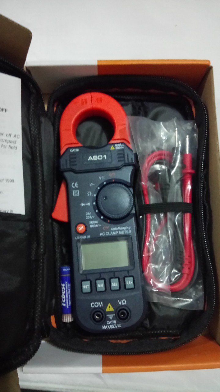 AMPE KÌM KẸP DÒNG DIGITAL A901