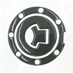 Decal 3D nắp bình xăng carbon