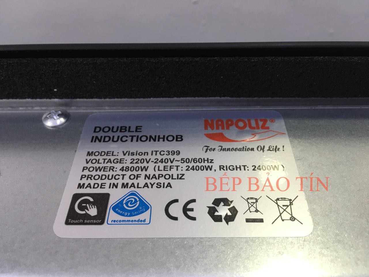 Bếp từ Napoliz Vision  ITC399