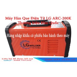 Máy hàn que điện tử lg arc-200k