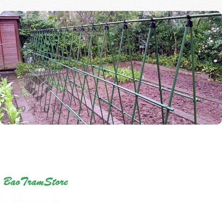 Khớp nối A ghép cọc thành giàn cho cây leo dùng cho ống 20mm 2