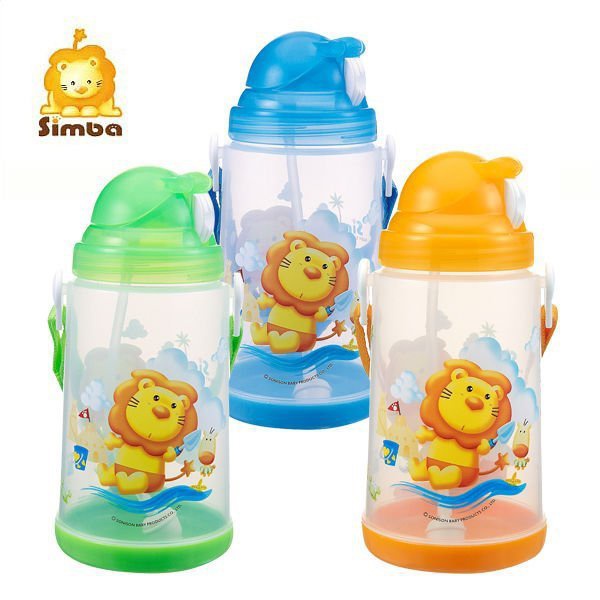 Bình nước nắp bật 650ml simba S9937