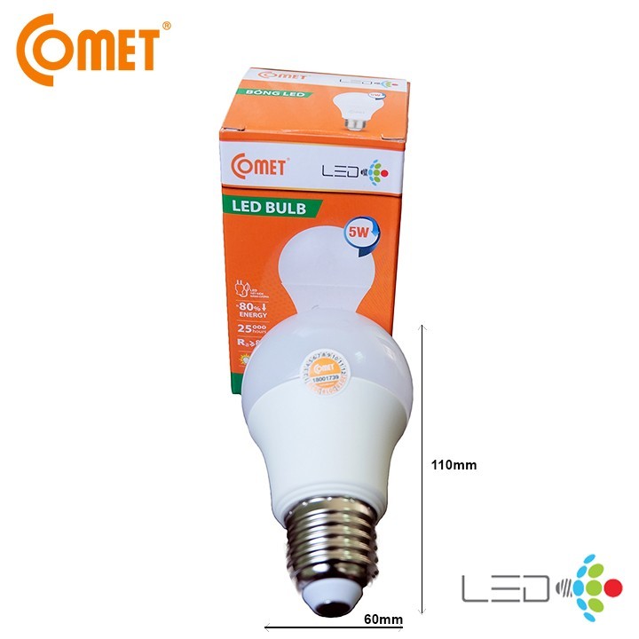 BÓNG ĐÈN LED BULB 5W COMET CB01F005 3