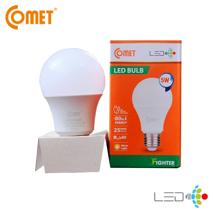BÓNG ĐÈN LED BULB 5W COMET CB01F005 1
