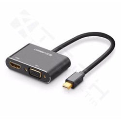 BỘ CHUYỂN ĐỔI MINI DISPLAYPORT SANG HDMI VÀ VGA UGREN 20422
