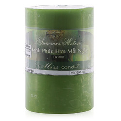 NẾN THƠM TRỤ TRỌN D7H10 MISS CANDLE MIC0260 CAM