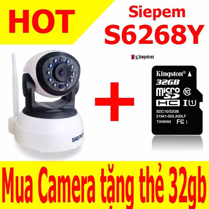 Camera ip wifi Siepem 6268Y 1