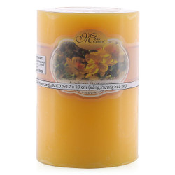 NẾN THƠM TRỤ TRÒN D7H10 MISS CANDLE MIC0260 VÀNG HƯƠNG HOA LAN