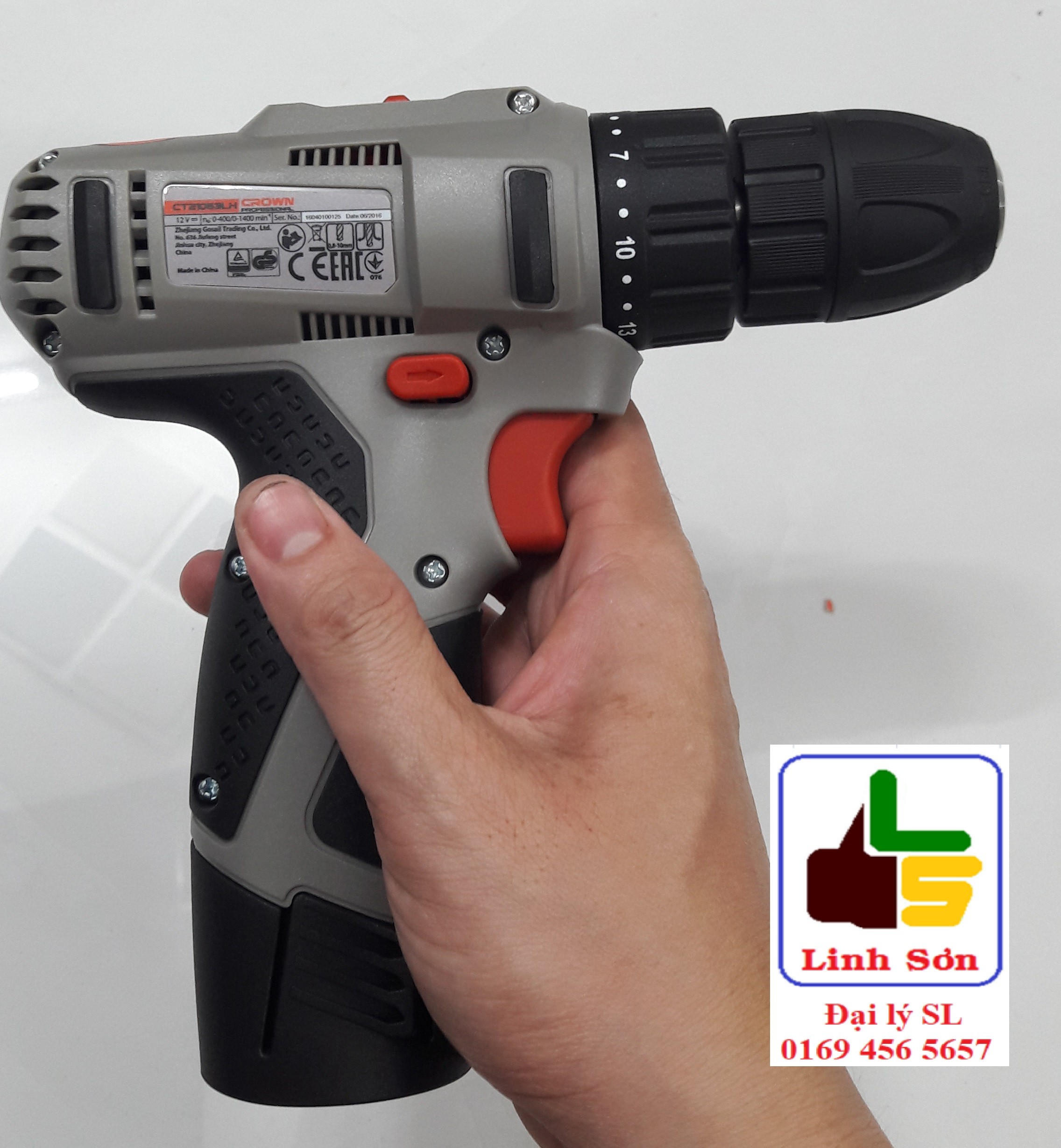 Máy khoan thép dùng pin Crown CT21053L