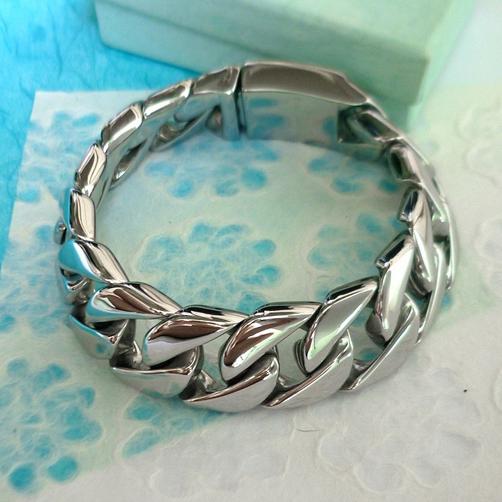 Lắc đeo tay inox dành cho nam. - 10