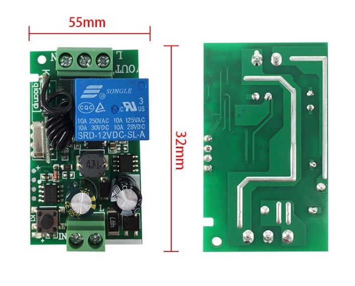 Bộ điều khiển thiết bị điện từ xa 220V 1 kênh 5
