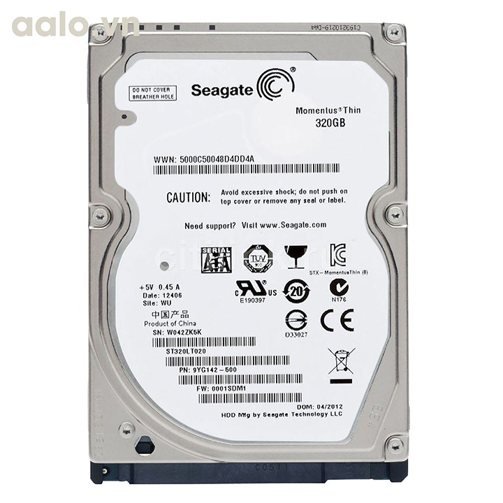 Ổ cứng HDD Laptop Seagate 320GB
