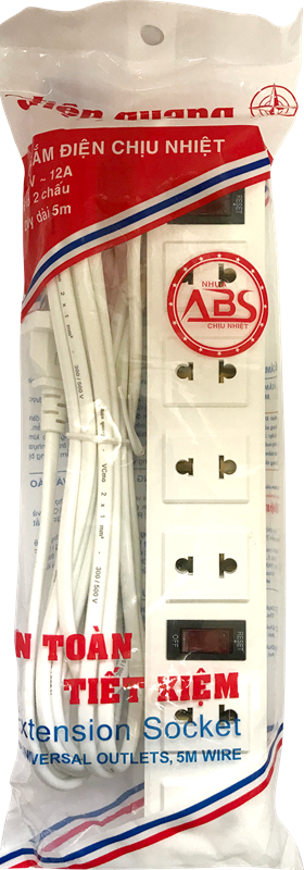 Ổ cắm Điện Quang ĐQ 001A-01 5m