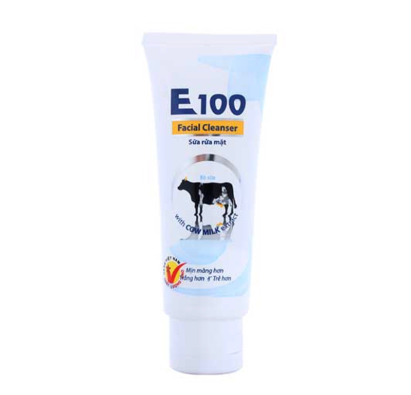 Sữa rửa mặt bò sữa E100 80ml (Mã SP: RM06)