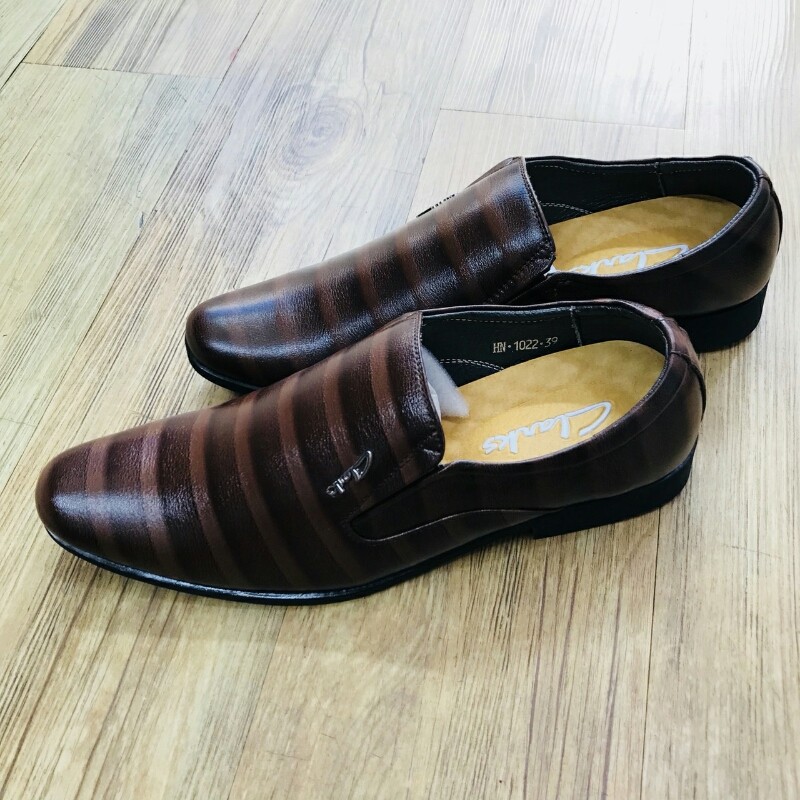 GIÀY MỌI ĐẾ TÂY CLARKS HN 1022 NÂU 1