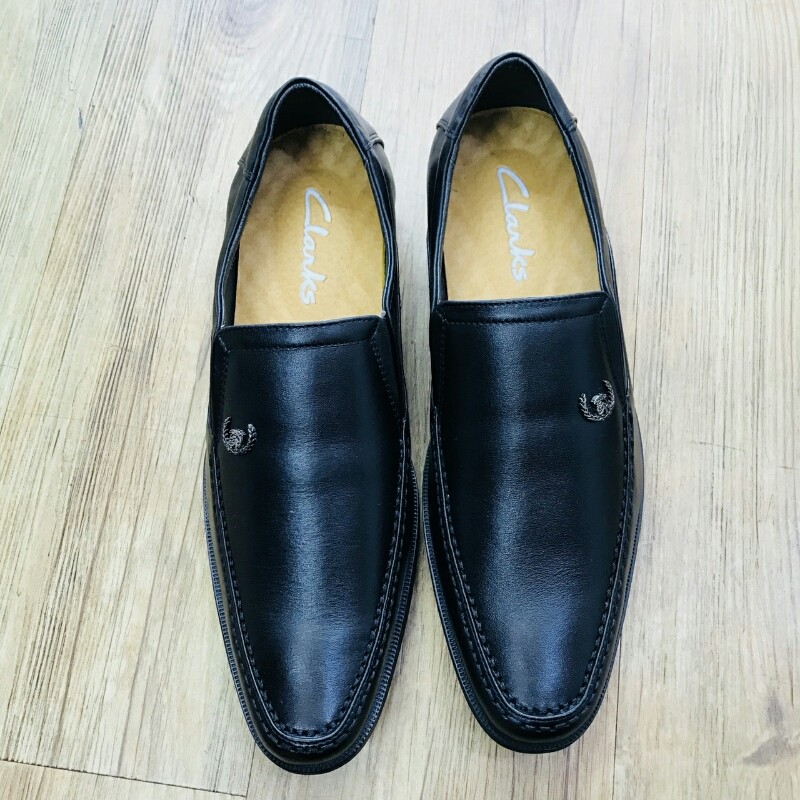 Giày Mọi Đế Tây CLARKS HN 7231 đen 2